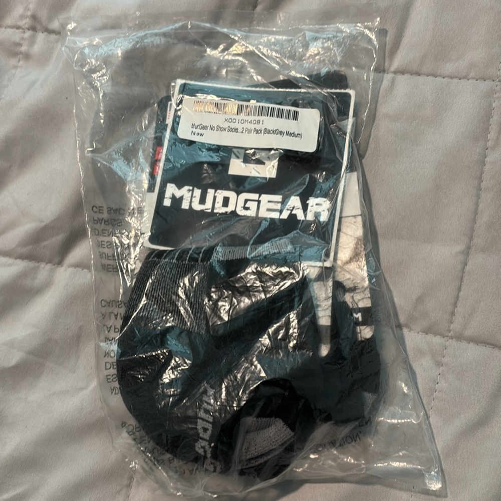 NWT MudGear No Show Socks